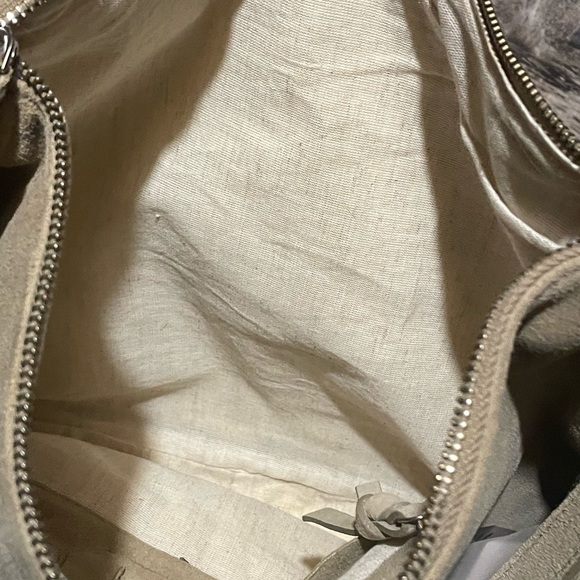 New Parfois XL suede fringe bag - Picture 8 of 11